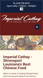 Mobile Screenshot of imperialcathay.com